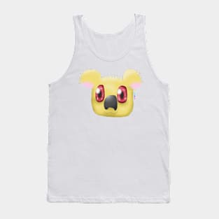 Yellow Koala Tank Top